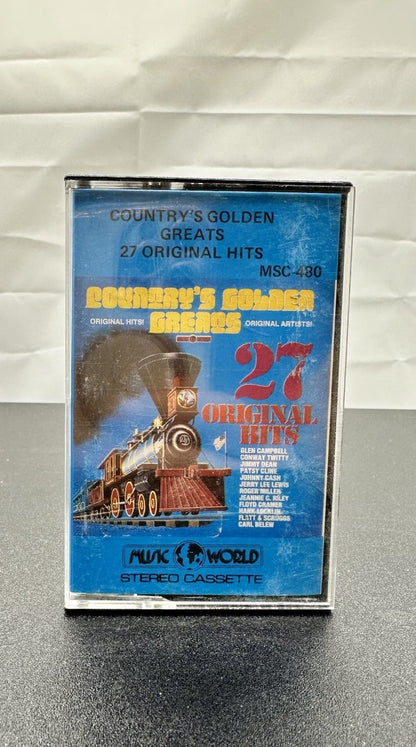 Country's Golden Greats 27 Original Hits Cassette Tape In Good Condition 7807