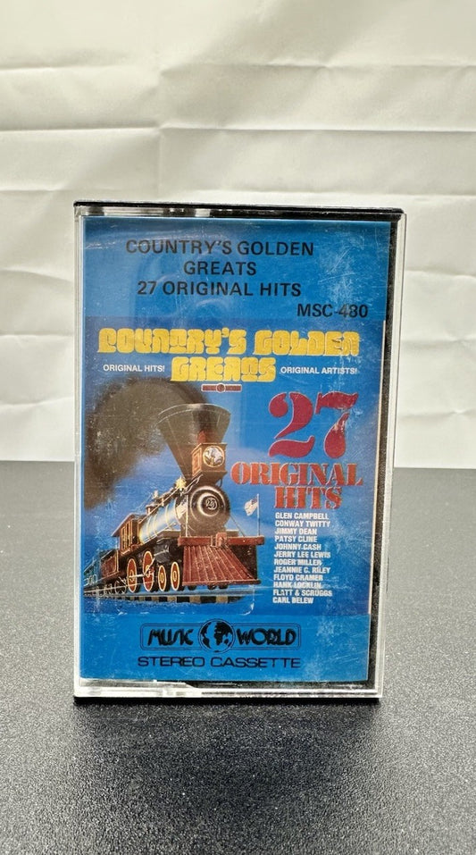 Country's Golden Greats 27 Original Hits Cassette Tape In Good Condition 7807