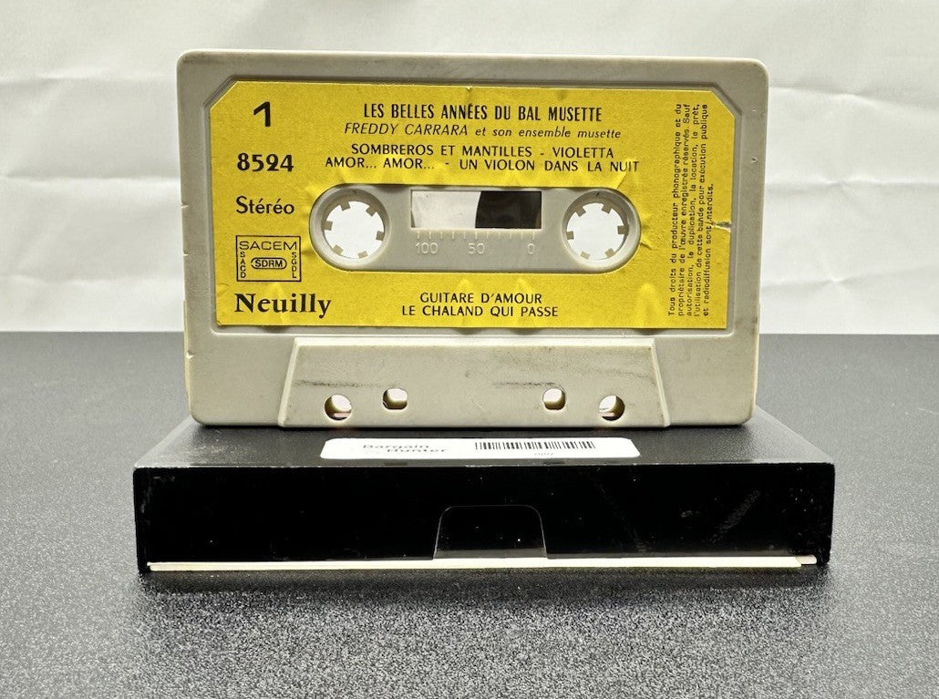 Les Belles Annees Du Bal Musette Cassette Tape In Good Condition 7867