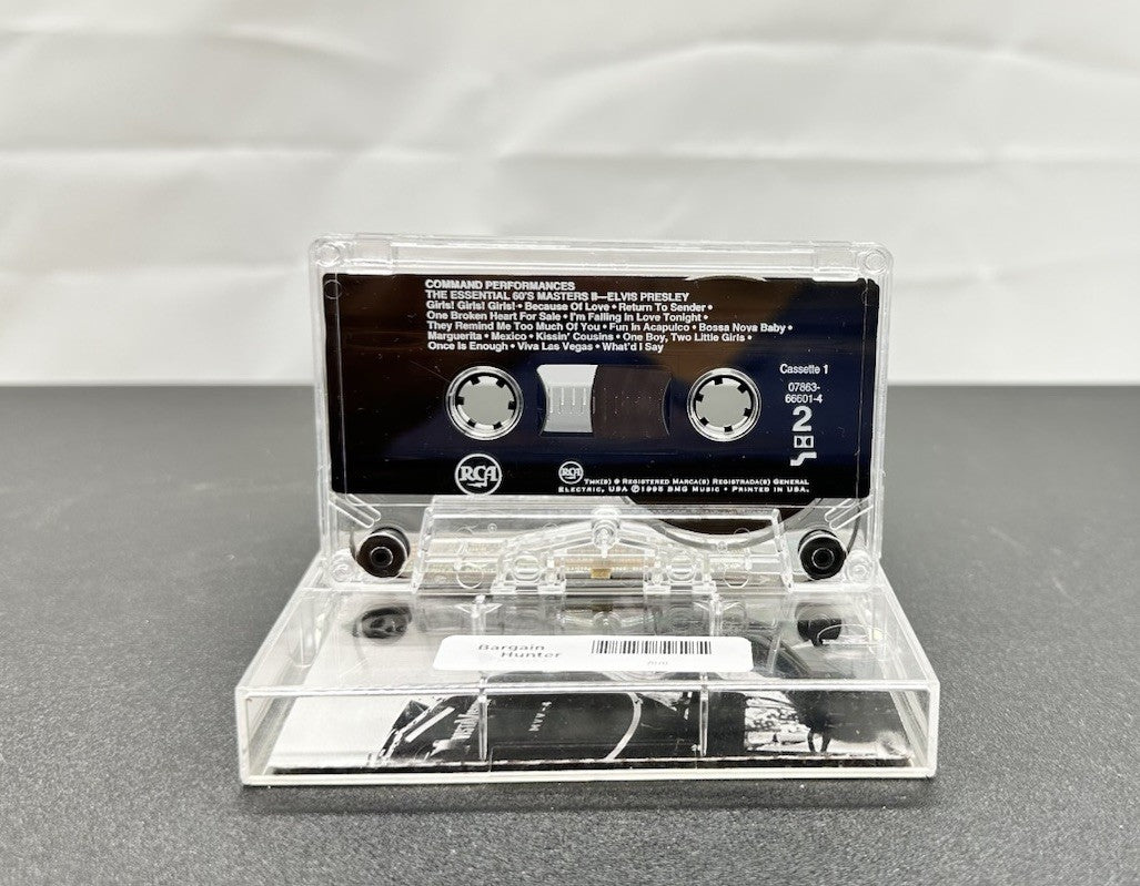 Elvis : Command Performances Cassette Tape In Good Condition 7870