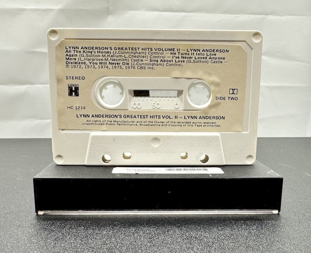 Lynn Anderson's Greatest Hits Volume 2 Cassette Tape In Good Condition 7845