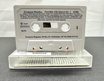 Evergreen Melodies Playing The Halls No. 1 Cassette Tape In Good Condition 7558
