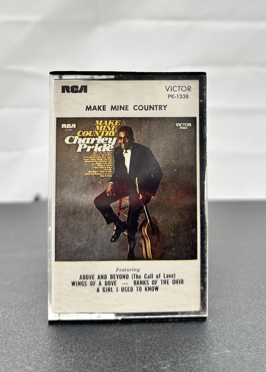 Make Mine Country : Charley Pride Cassette Tape In Good Condition 7956