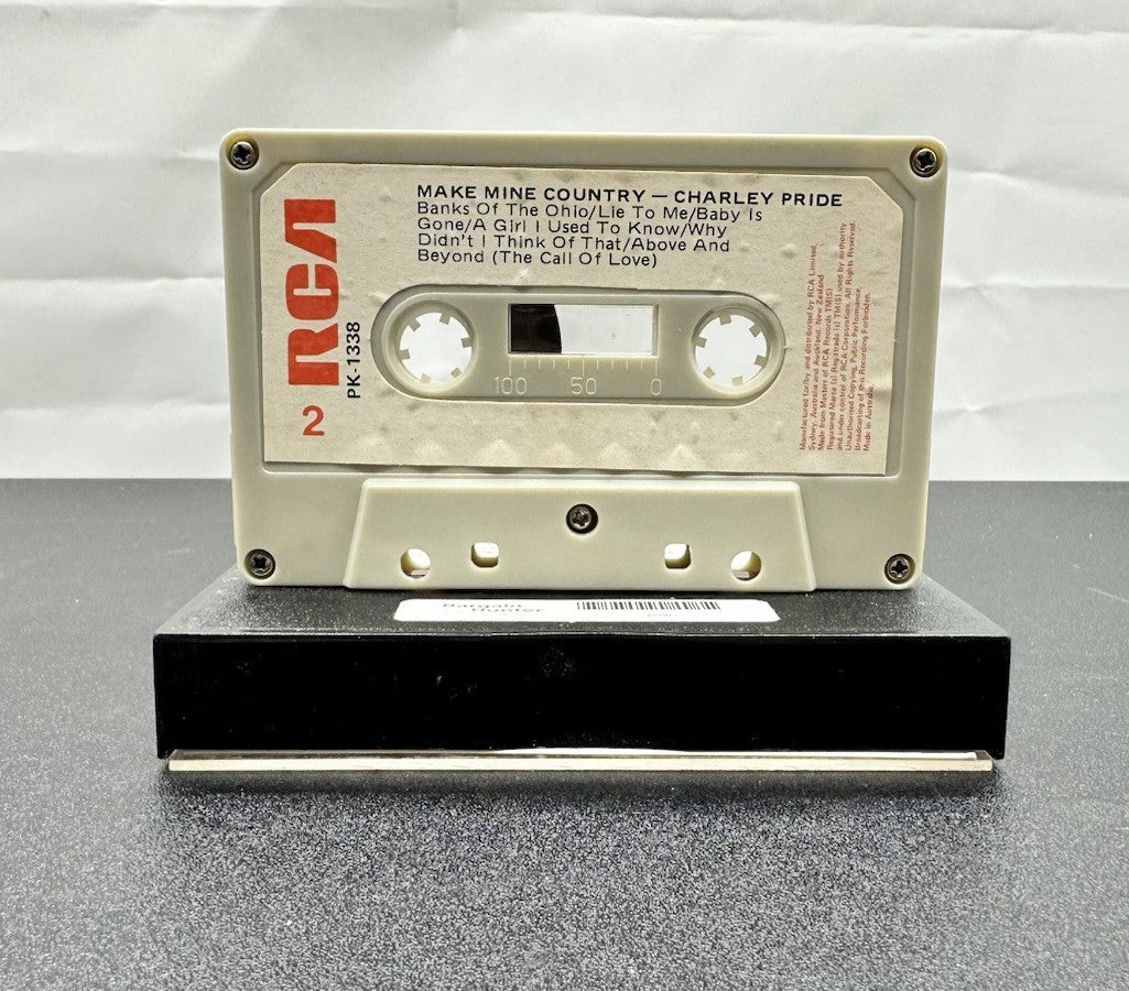 Make Mine Country : Charley Pride Cassette Tape In Good Condition 7956