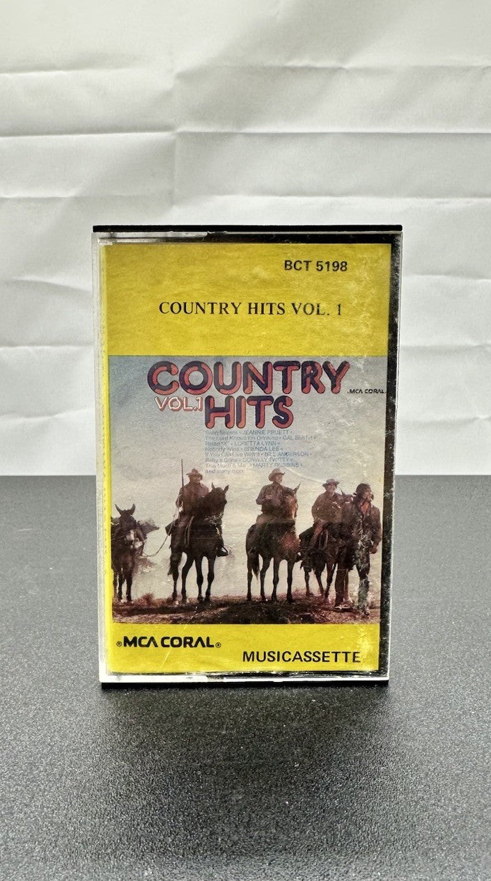 Country Hits Vol.1  Cassette Tape In Good Condition 7939