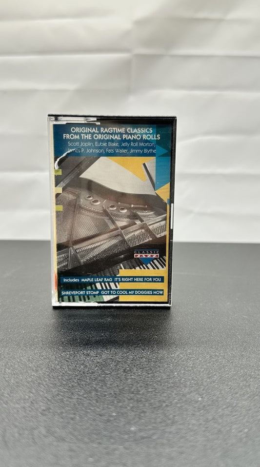 Original Ragtime Classics From The Orginal Piano Rolls Cassette Tape In GC 7761