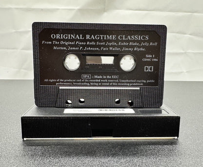 Original Ragtime Classics From The Orginal Piano Rolls Cassette Tape In GC 7761