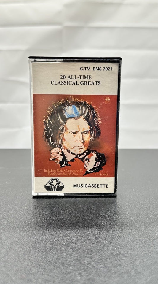 20 All Time Classical Greats Cassette Tape In Good Condition 7830