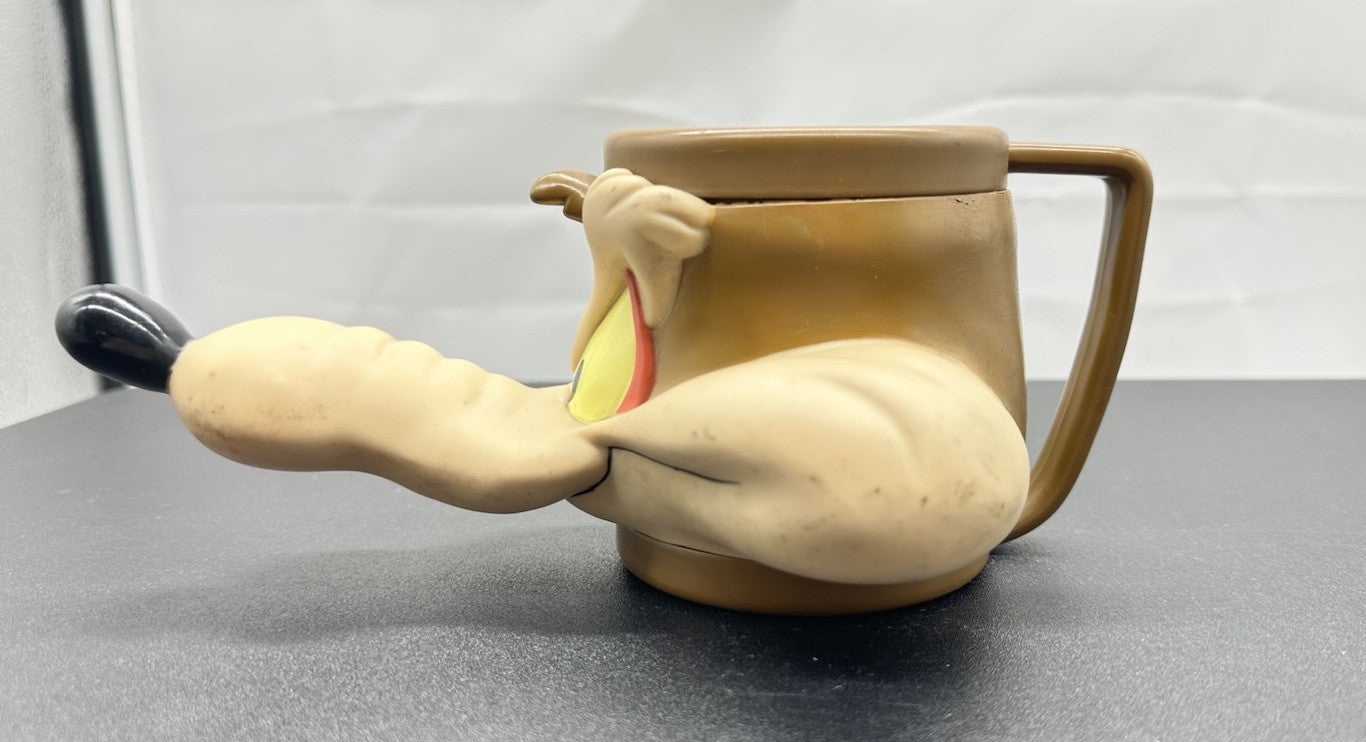 WILD COYOTE Warner Bros Looney Tunes 1993 VINTAGE Collectable Mug Cup GC 9115