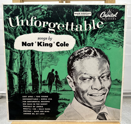 Unforgettable - Nat King Cole Record In Good Condition 6972