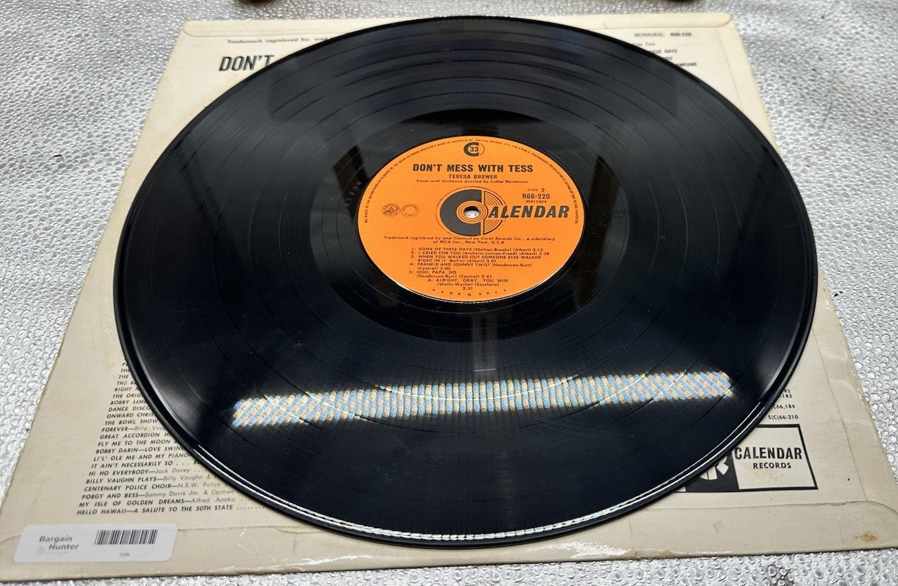 Teresa Brewer - Don't Mess With Tess Record In Good Condition 7504