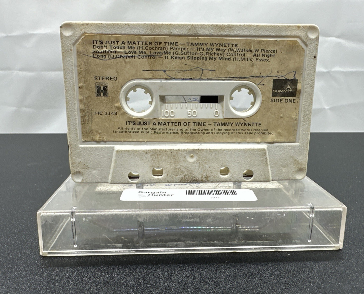 It's Just A Matter Of Time - Tammy Wynette Cassette Tape In OK Condition 7977
