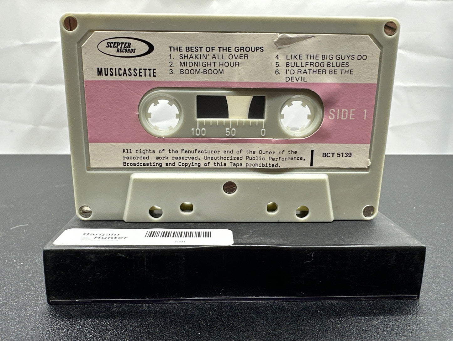 Scepter Musicassette : The Best Of The Groups Cassette Tape In Good Cond 7591