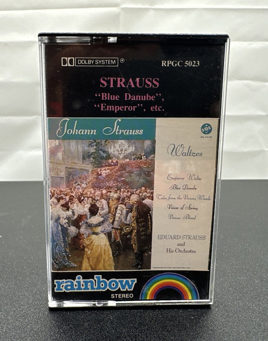 Strauss : Blue Danube, Emperor, Etc Cassette Tape In Good Condition 7802