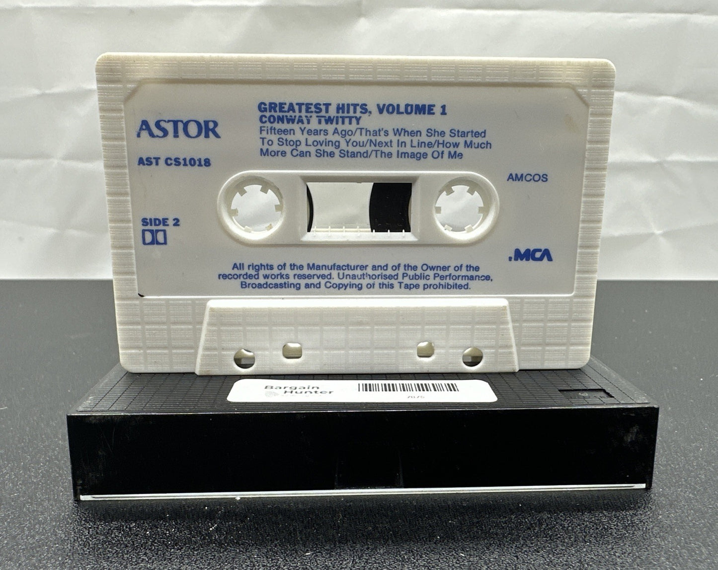 Greatest Hits Vol.1 Conway Twitty Cassette Tape In OK Condition 7875