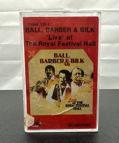 Ball, Barber & Bilk At The Royal Festival Hall Cassette Tape In OK Condition7539