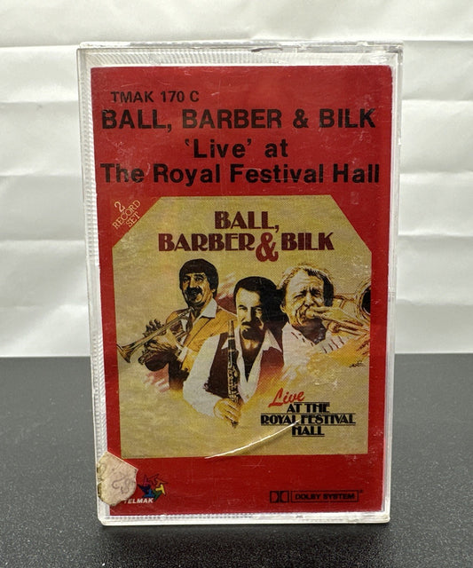 Ball, Barber & Bilk At The Royal Festival Hall Cassette Tape In OK Condition7539