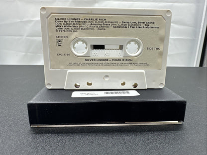 Silver Linings : Charlie Rich Cassette Tape In Good Condition 7790