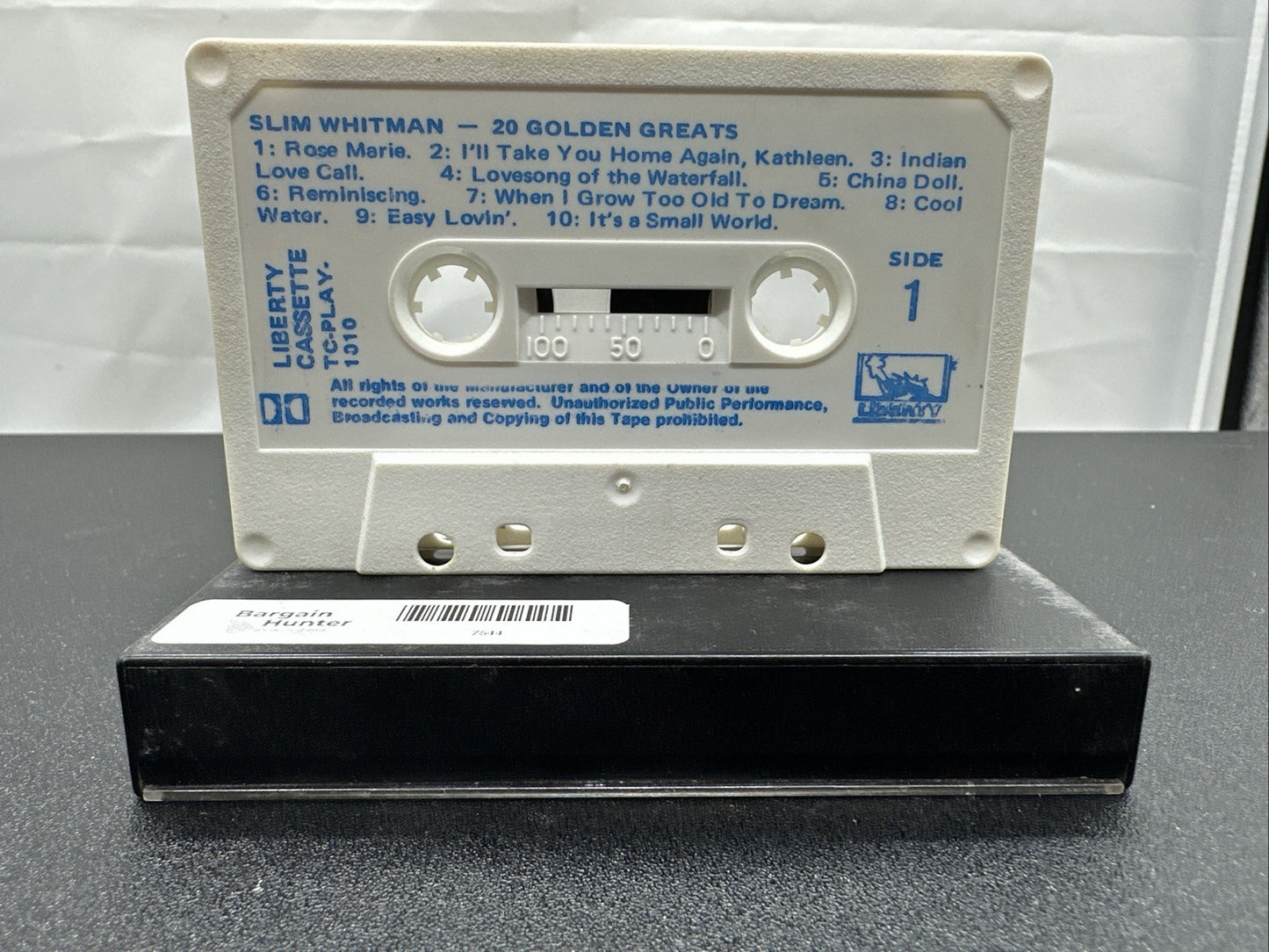 Slim Whitman 20 Golden Greats Cassette Tape In OK Condition 7544