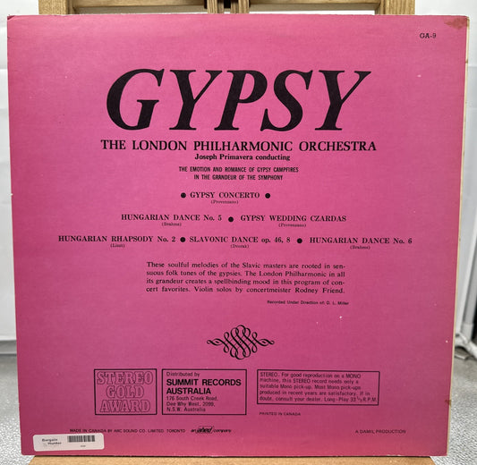 Gypsy - The London Philharmonic Orchestra Record In Good Condition 6680
