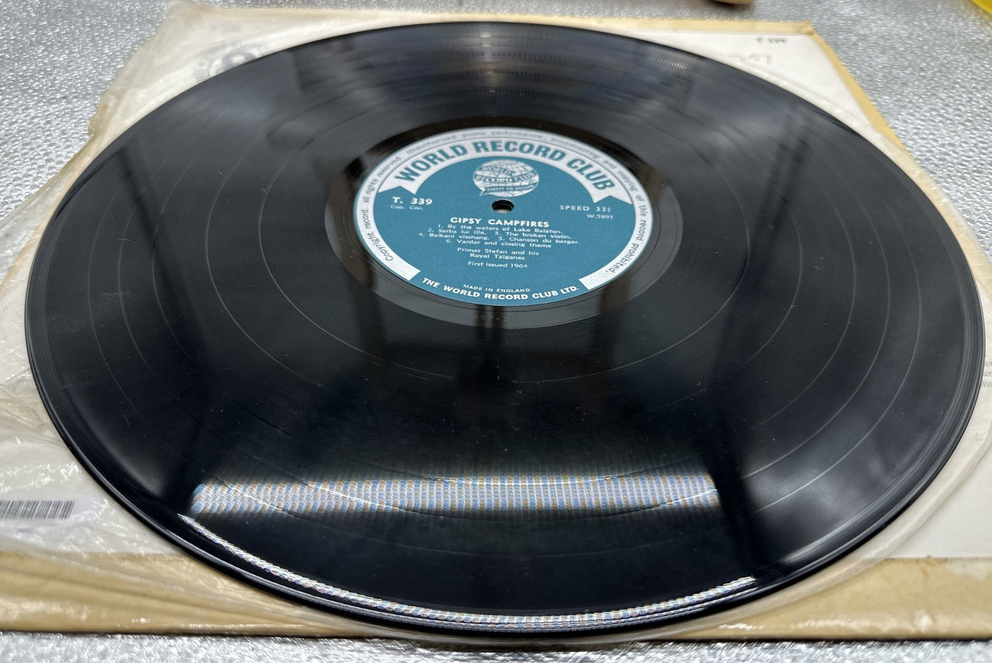 Gipsy Camp Fires - Primas Stefan And His Royal Tziganes Record In Good Cond 6832