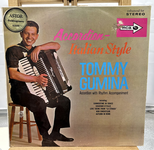 Accordion - Italian Style Tommy Gumina Record In Good Condition 6818