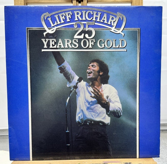 Cliff Richard 25 Years Of Gold Record In Good Condition 6820