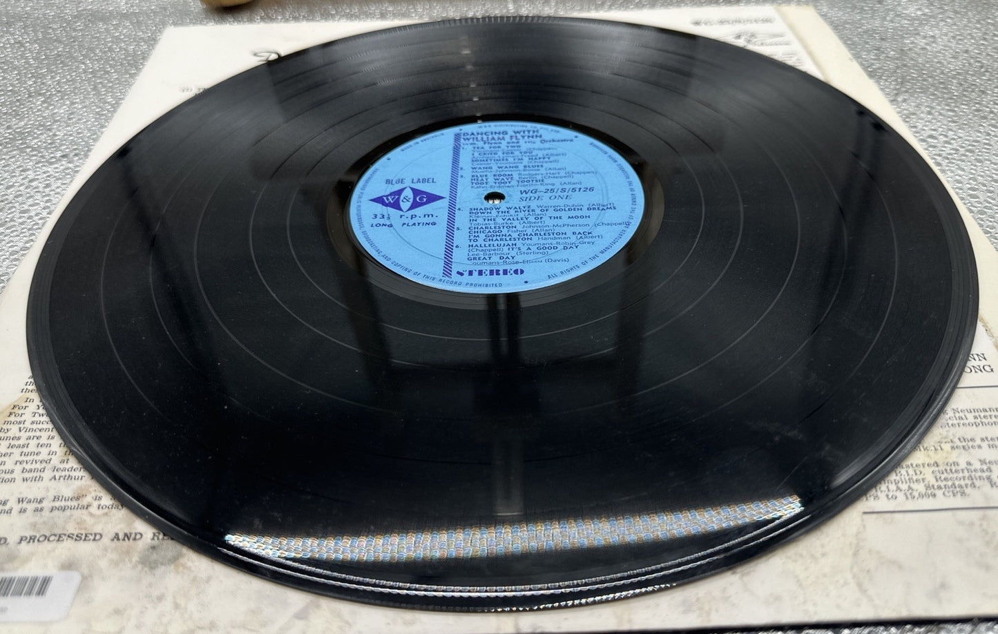 Dancing With William Flynn Record In OK Condition 7032