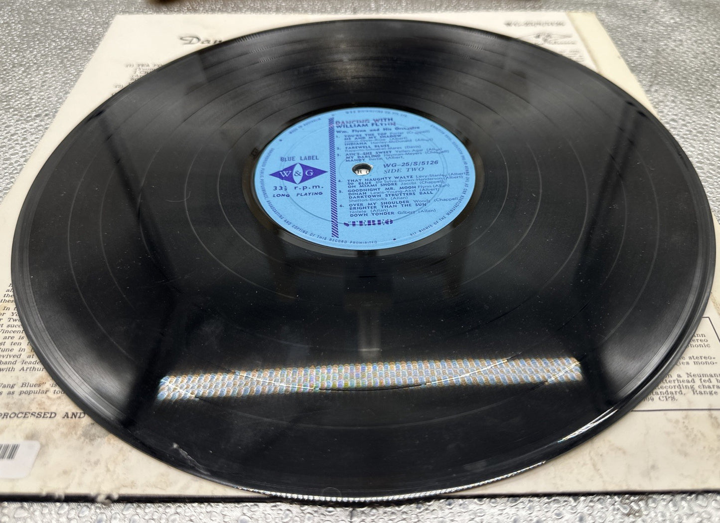 Dancing With William Flynn Record In OK Condition 7032