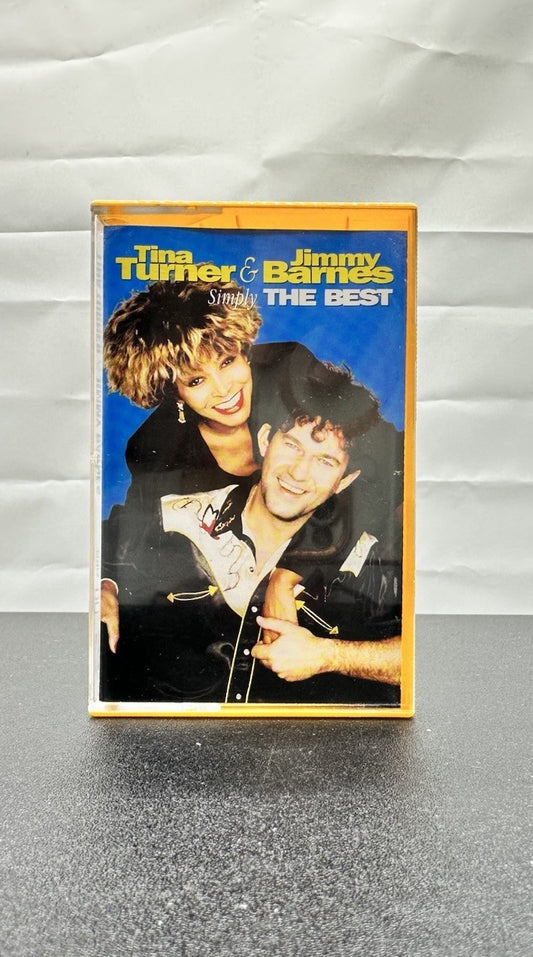 Simply The Best : Tina Turner & Jimmy Barnes Cassette Tape In Good Condition7763