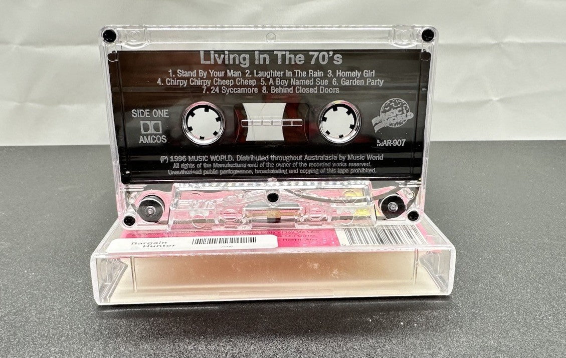 Living In The 70's Cassette Tape In Good Condition 7586