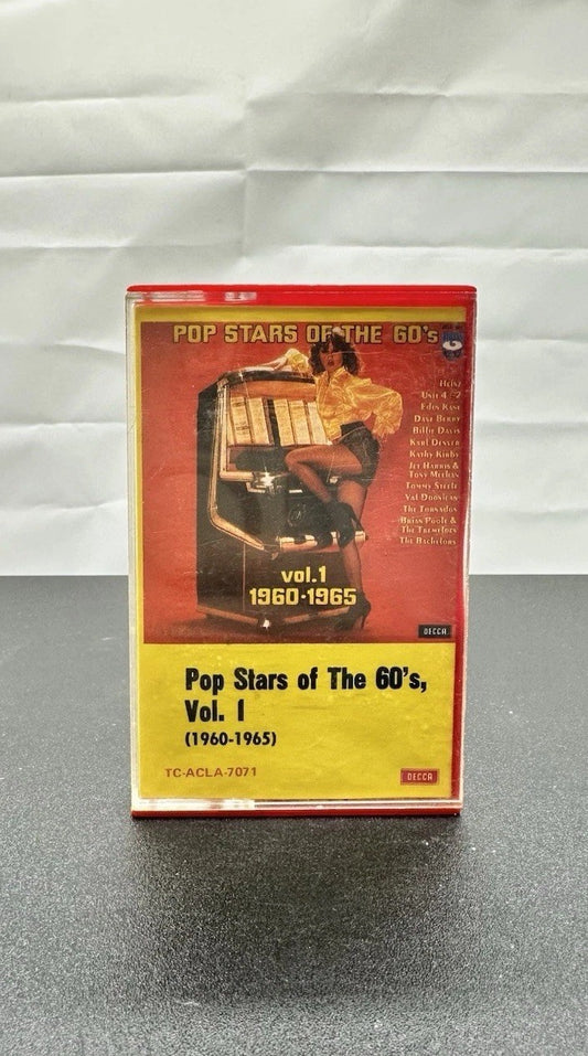Pop Stars Of The 60's, Vol. 1 Cassette Tape In Good Condition 7858