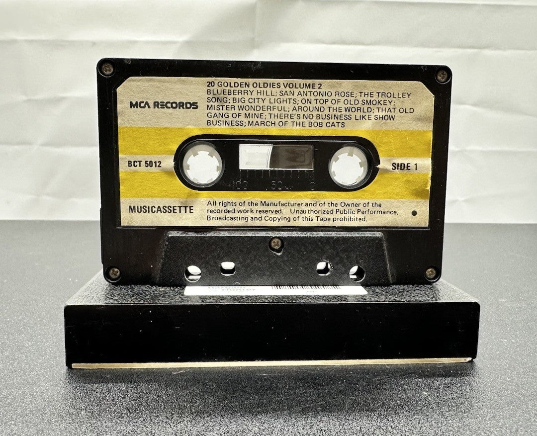20 Golden Oldies Volume 2. Cassette Tape In Good Condition 7945