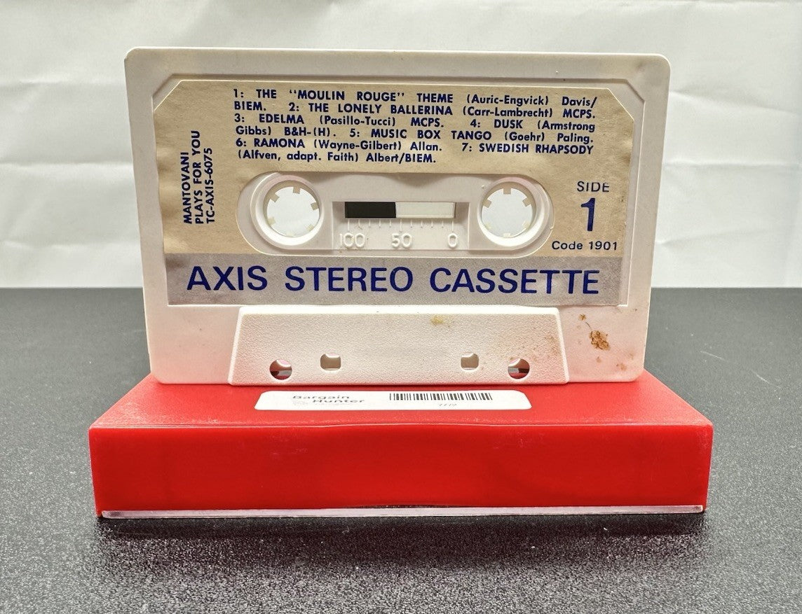 Mantovani Plays For You Cassette Tape In Good Condition 7772