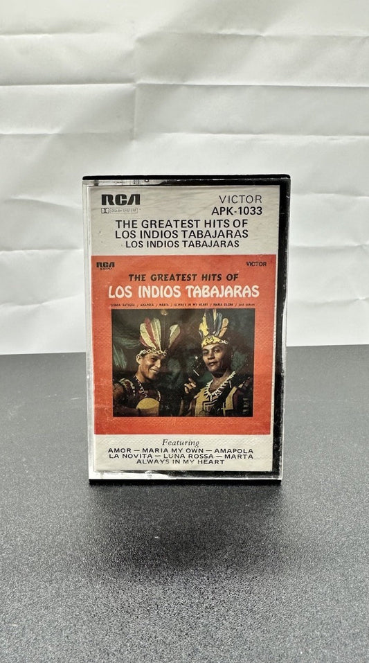The Greatest Hits Of Los Indios Tabajaras Cassette Tape In Good Condition 6670