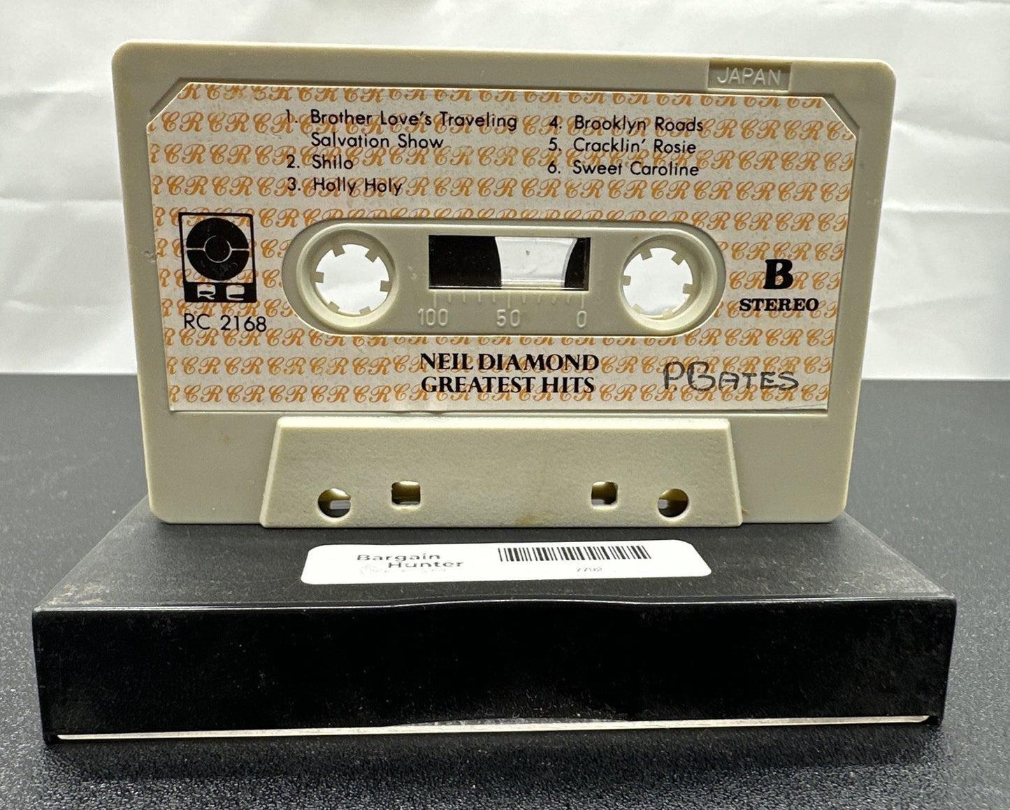 Neil Diamond Greatest Hits Cassette Tape In OK Condition 7792
