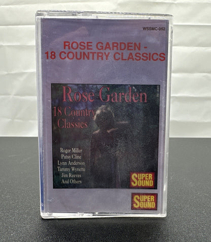 Rose Garden : 18 Country Classics Cassette Tape In OK Condition 7872