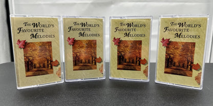 The World's Favourite Melodies Volume 1 to 4 Cassette Tape In Good Cond 7938