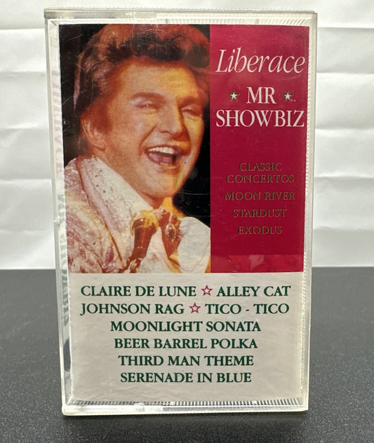 Liberace Mr. Showbiz Cassette Tape In Good Condition 7546