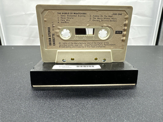 The World Of Mantovani Cassette Tape In OK Condition 7780
