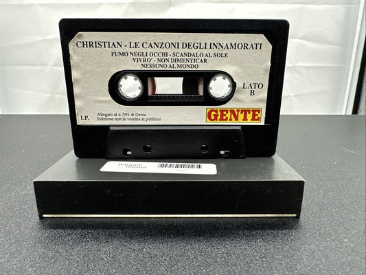 Christian : Le Canzoni Degli Innamorati Cassette Tape In OK Condition 8069