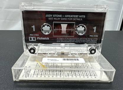 Judy Stone Greatest Hits Cassette Tape In OK Condition 7860
