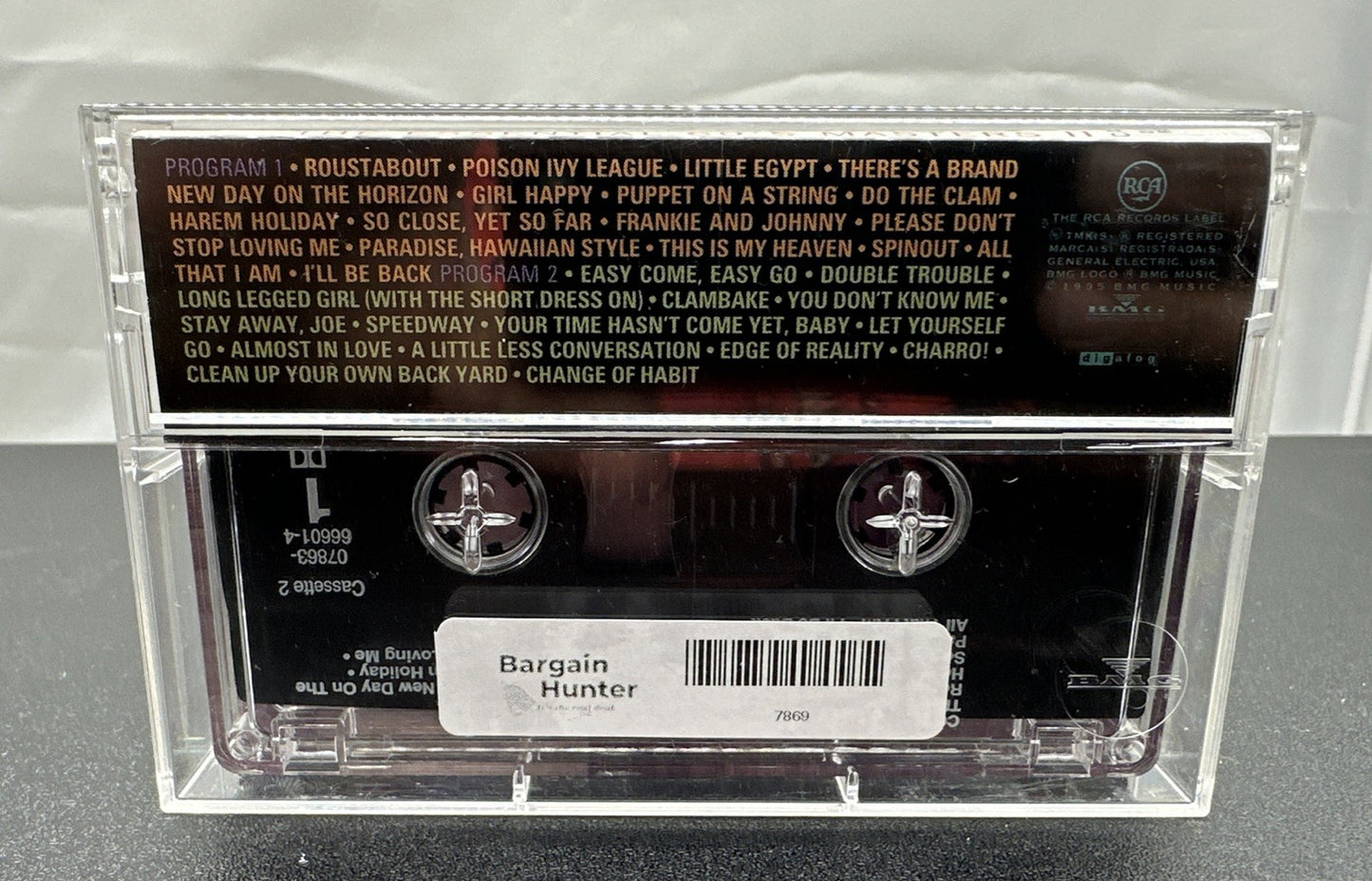 Elvis Command Performances Cassette Tape In Good Condition 7869