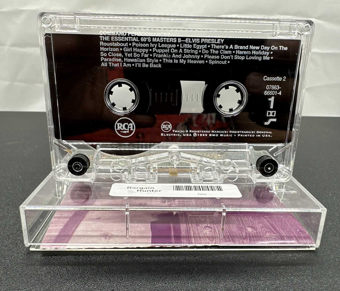 Elvis Command Performances Cassette Tape In Good Condition 7869
