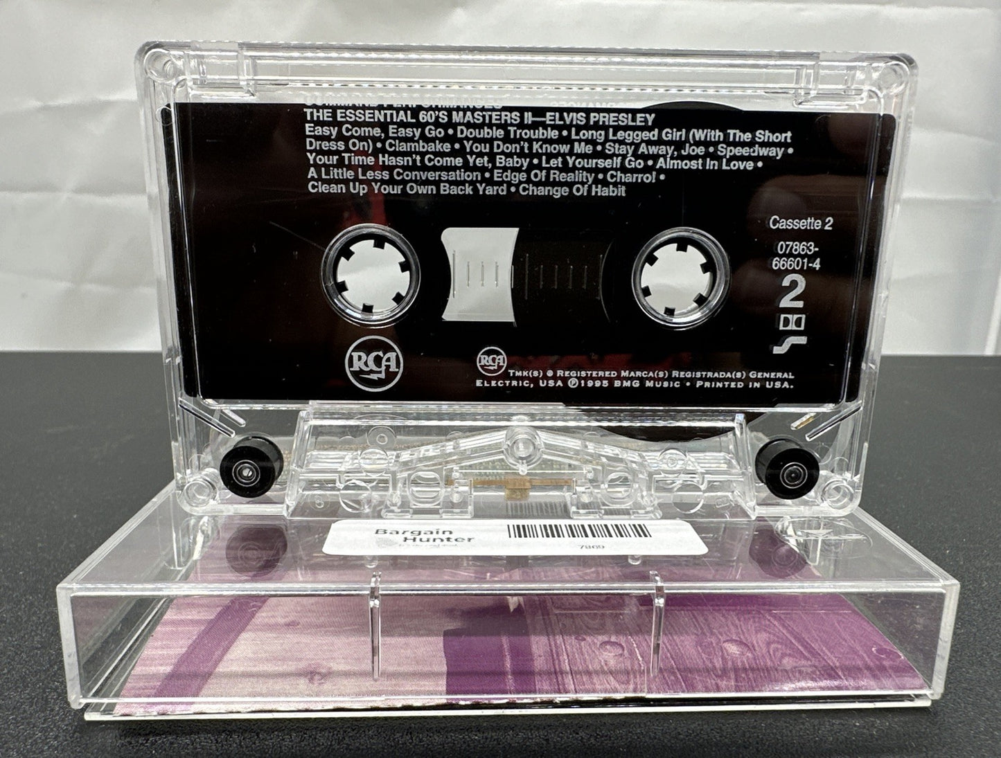 Elvis Command Performances Cassette Tape In Good Condition 7869
