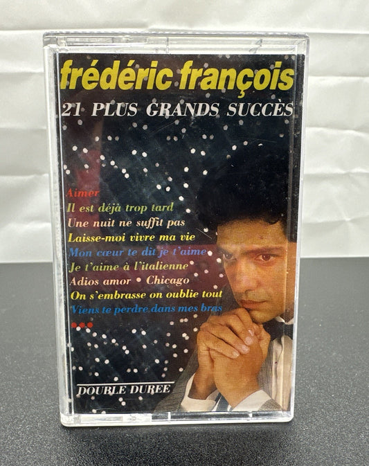 21 Plus Grands Succe's : Fre'de'ric Francois Cassette Tape In Good Condition7868