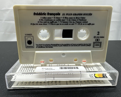 21 Plus Grands Succe's : Fre'de'ric Francois Cassette Tape In Good Condition7868