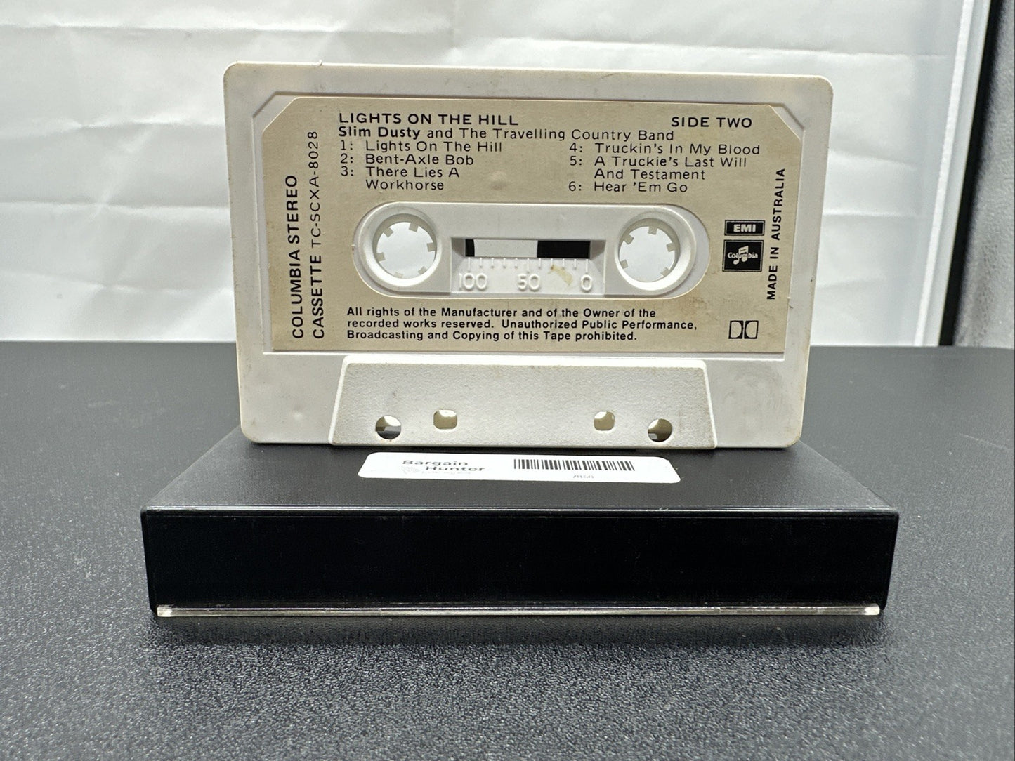 Lights On The Hill : Slim Dusty Cassette Tape In Good Condition 7856