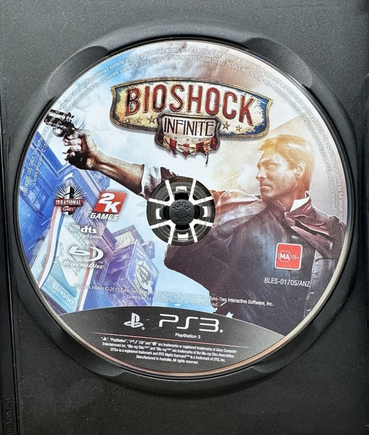 BioShock Infinite  Playstation 3 PS3 Game DISC ONLY In Good Condition 8178