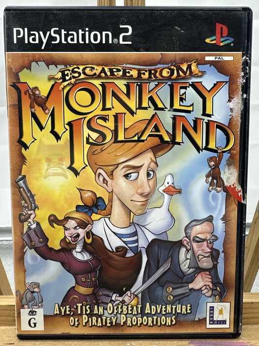 Escape From Monkey Island Playstation 2/PS2 Complete Game In Good Condition 9266